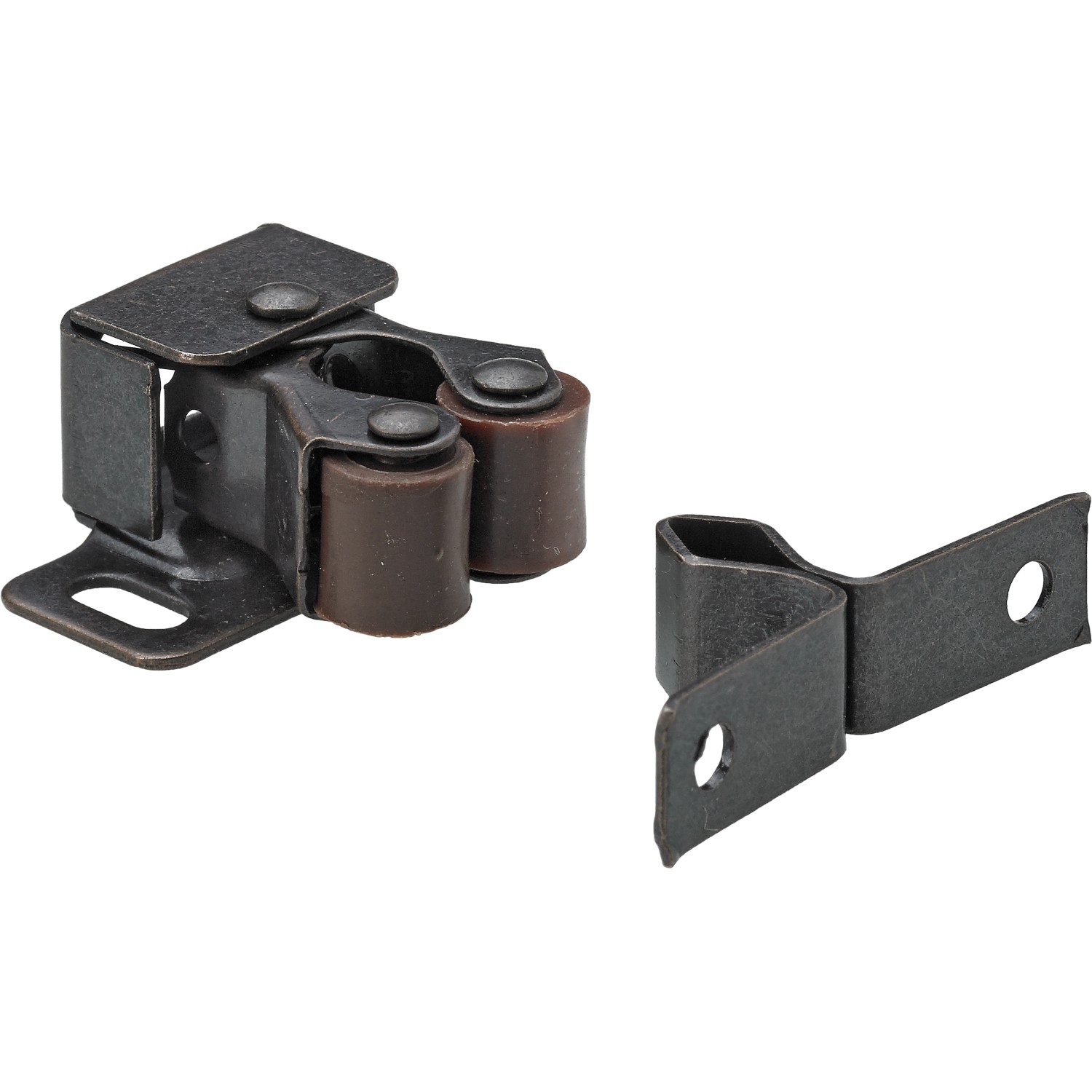 Hettich Schnappverschluss 33 mm x 14 mm x 28 mm Stahl Bronzefarben 2 Stück