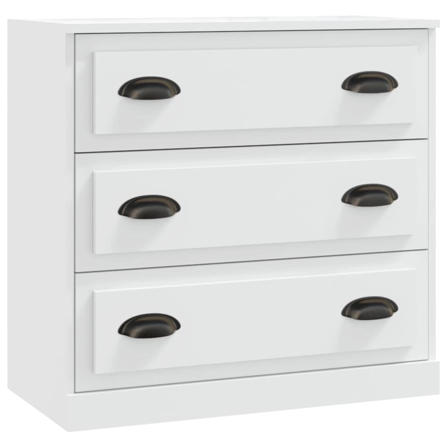 vidaXL Sideboard Weiß 70x35,5x67,5 cm Holzwerkstoff 816224