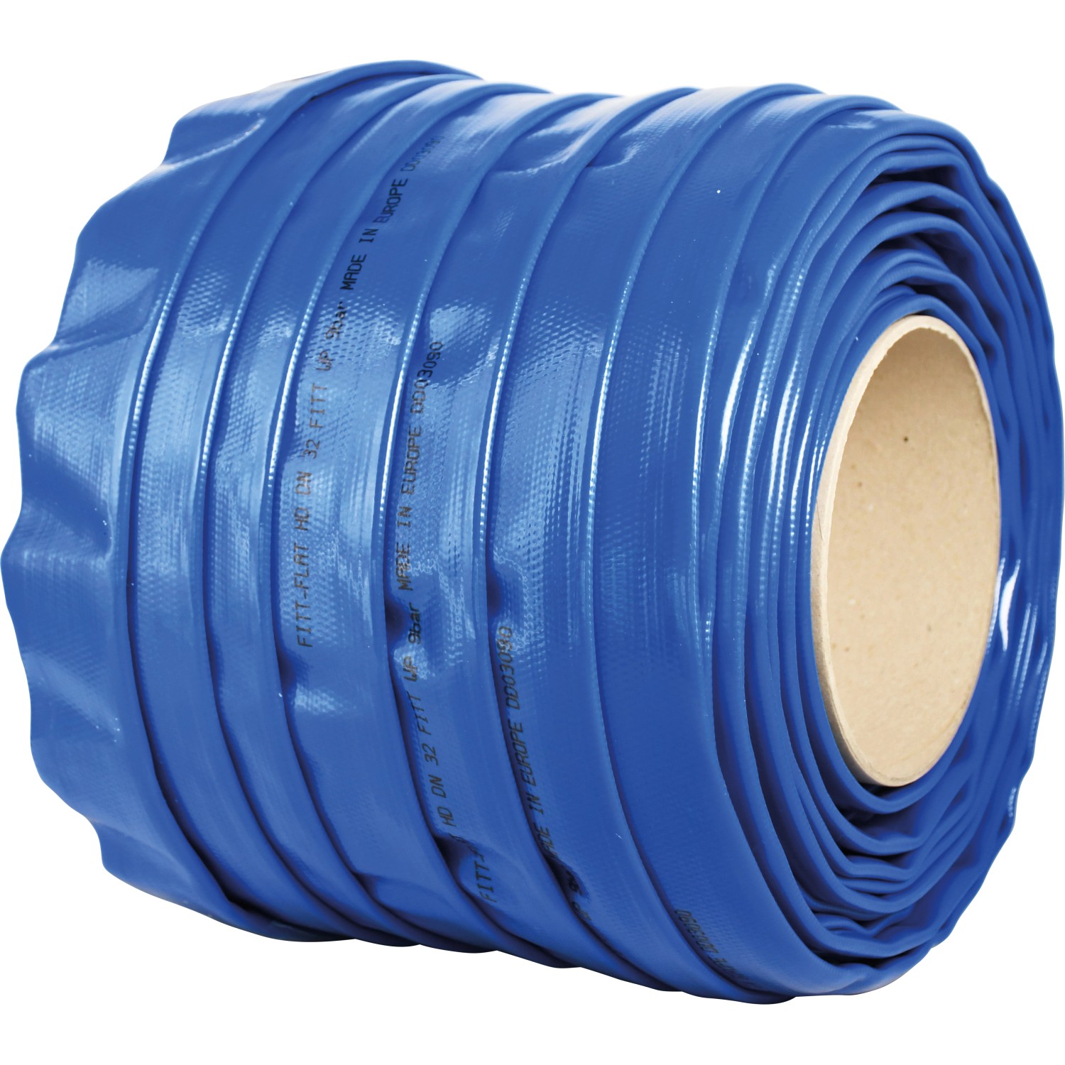 EBERTH 2" Flachschlauch Gartenschlauch F&uuml;r Pumpen In 30m L&auml;nge, 2 Zoll