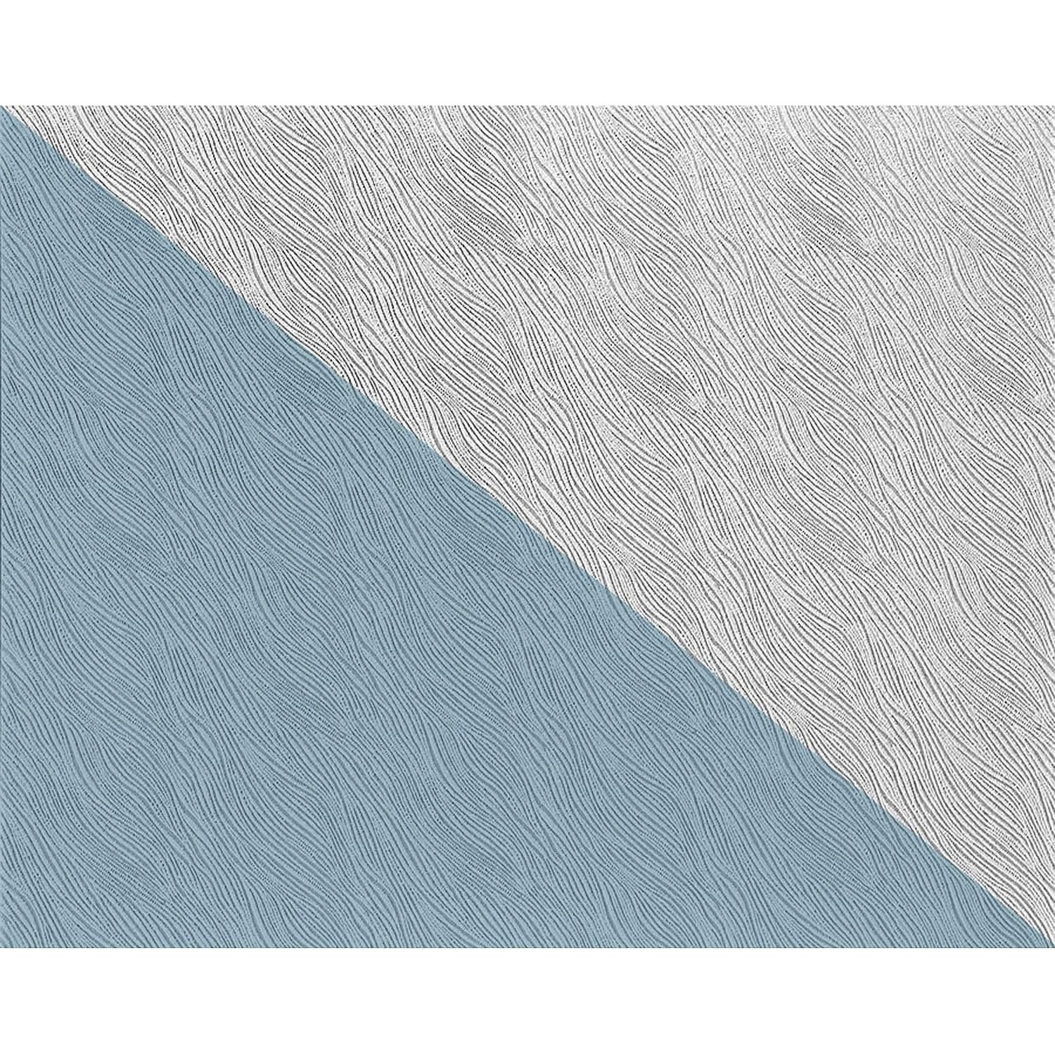 EDEM 80359BR70 Xxl kreative überstreichbare Struktur Vliestapete 25,05 m x 1,06 m 26,50 m2 Weiß