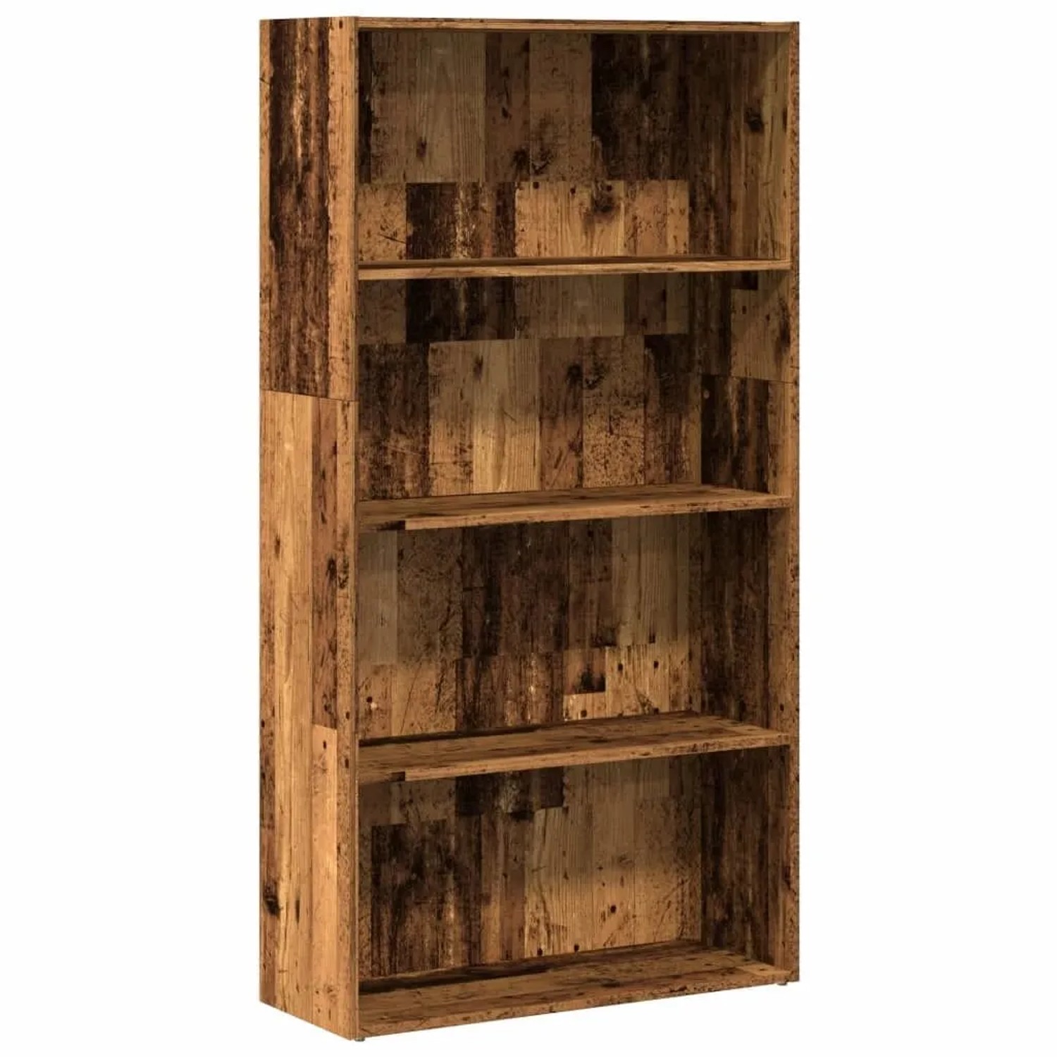 vidaXL Bücherregal Altholz-Optik 80x30x152 cm Holzwerkstoff 857947 günstig online kaufen