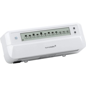 Homematic IP Fußbodenheizungsaktor 12-fach Motor zur Steuerung von bis zu 12 Heizkreisen.