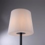 Paul Neuhaus Falter LED-Tischleuchte in Anthrazit, 60cm hoch, für Innen- und Außenbereich.