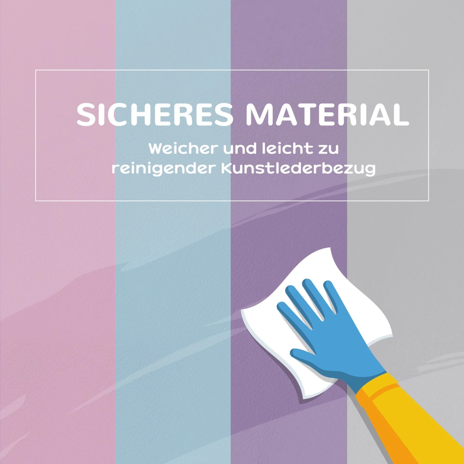 Reinigung der HOMCOM Softbausteine aus Kunstleder. Ideal für Kinder Spieltürme & Spielanlagen.