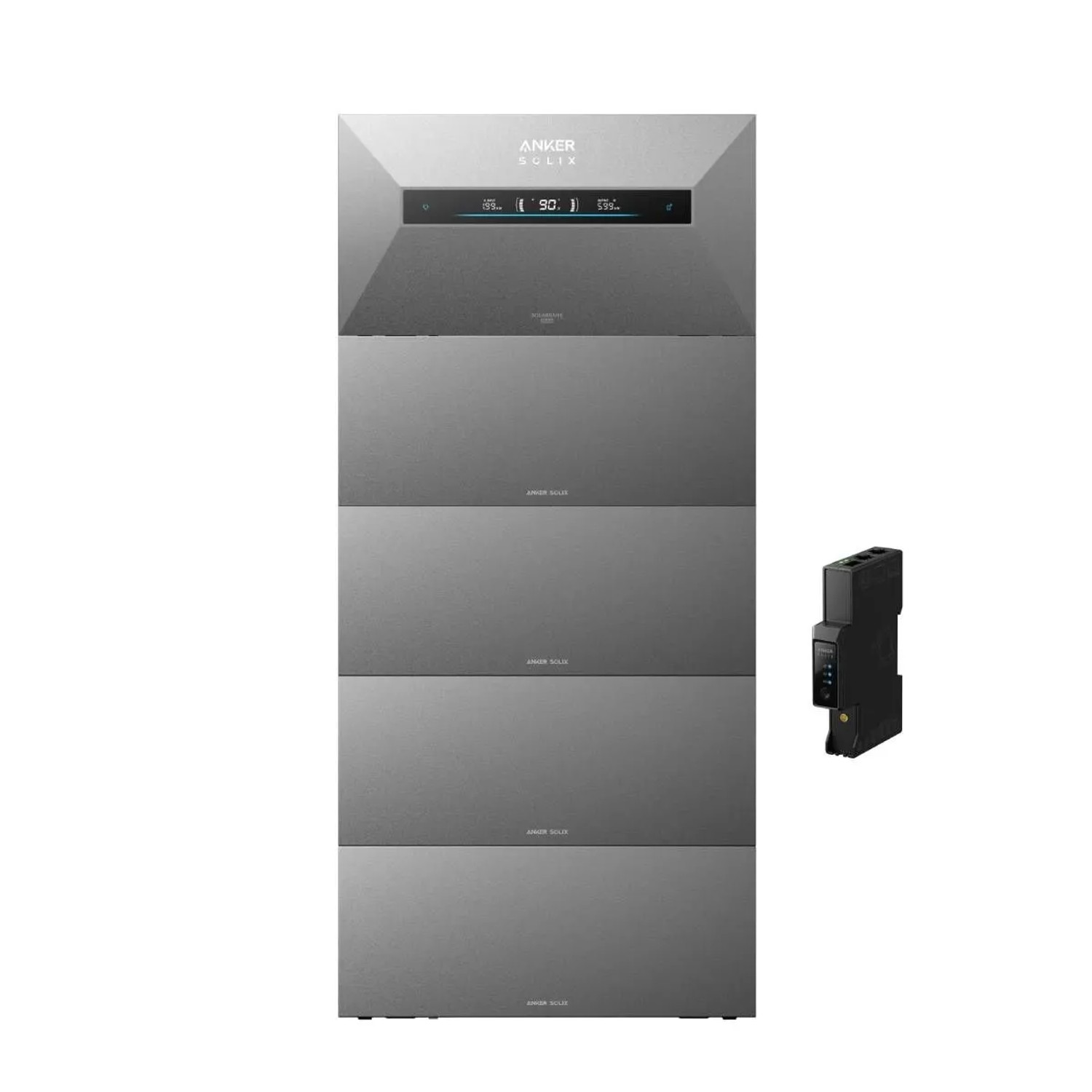 Anker SOLIX Solarbank Max AC 35 kWh Speicher Mit 4 BP7000 Und Smart Meter Gen 2