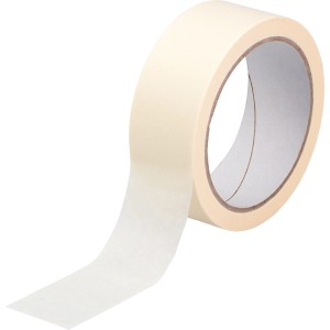 Rolle Flachkrepp Klebeband, 33 m x 36 mm, für Malerarbeiten.