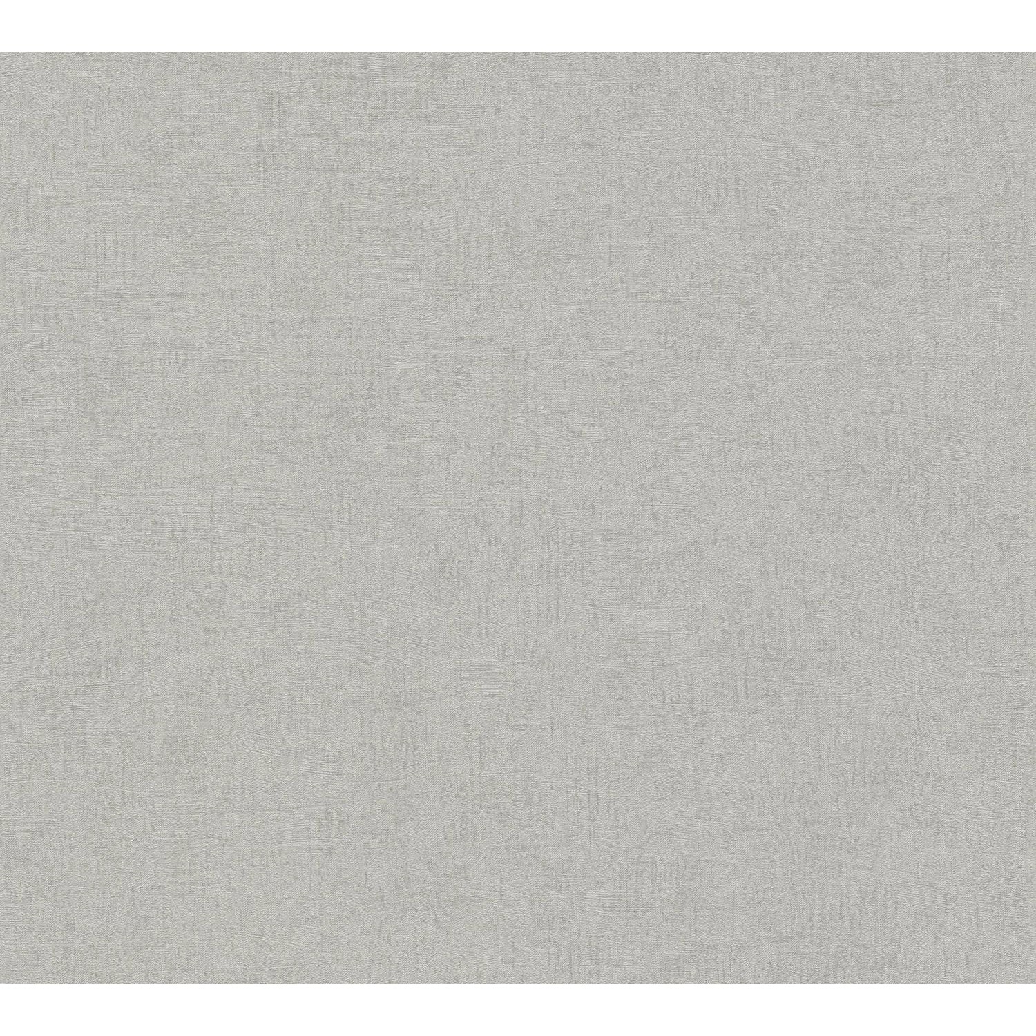 PROFHOME 306464-GU Uni Tapete Spachteloptik Schimmernd Grau Platin-Grau 0,5 günstig online kaufen