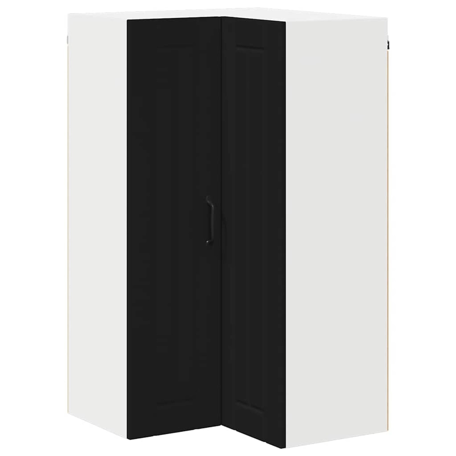 vidaXL Küchenschrank mit Regal Schwarz 57 x 57 x 100 cm Holzwerkstoff 88516 günstig online kaufen