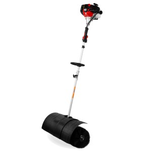 EBERTH Kehrmaschine mit 3 PS Benzinmotor und 60cm Kehrbreite. Ideal für die Reinigung von Wegen und Flächen.