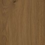 Klick-Vinylboden Eiche Roskilde, braune Holzoptik Diele mit Maserung und Ästen, integrierte Trittschalldämmung.