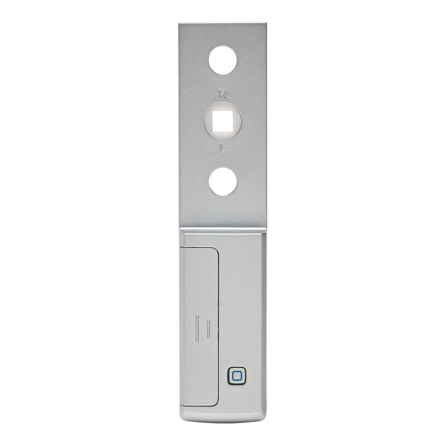 HmIP Fenstergriffsensor zur Hausautomation, silberfarben.