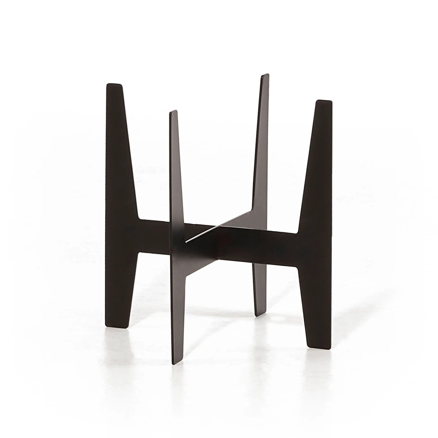 Thumbnail - Ecopots Standfuß Stilts Schwarz 22 cm x 22 cm