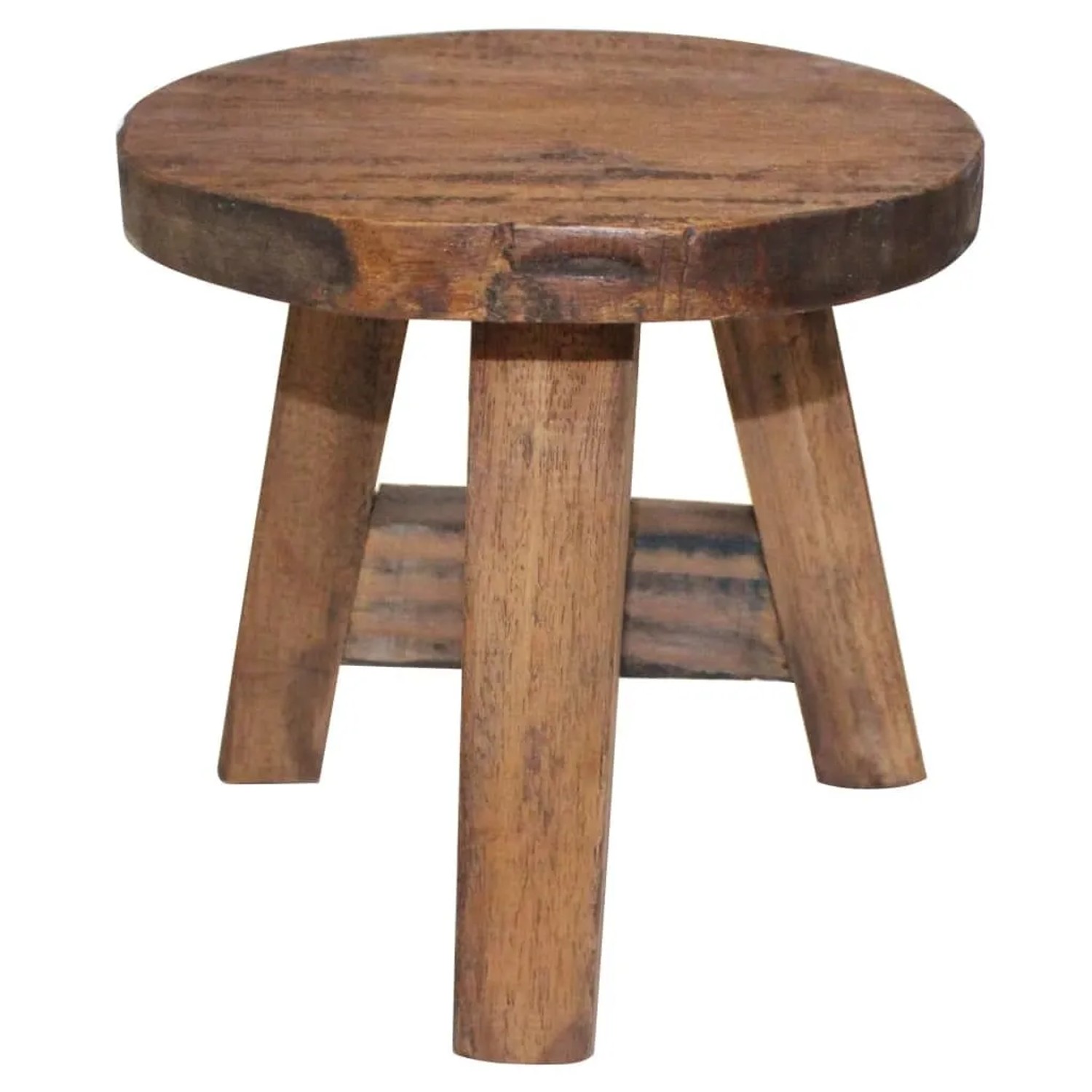 vidaXL Sitzhocker Massives Mahagoniholz 244508