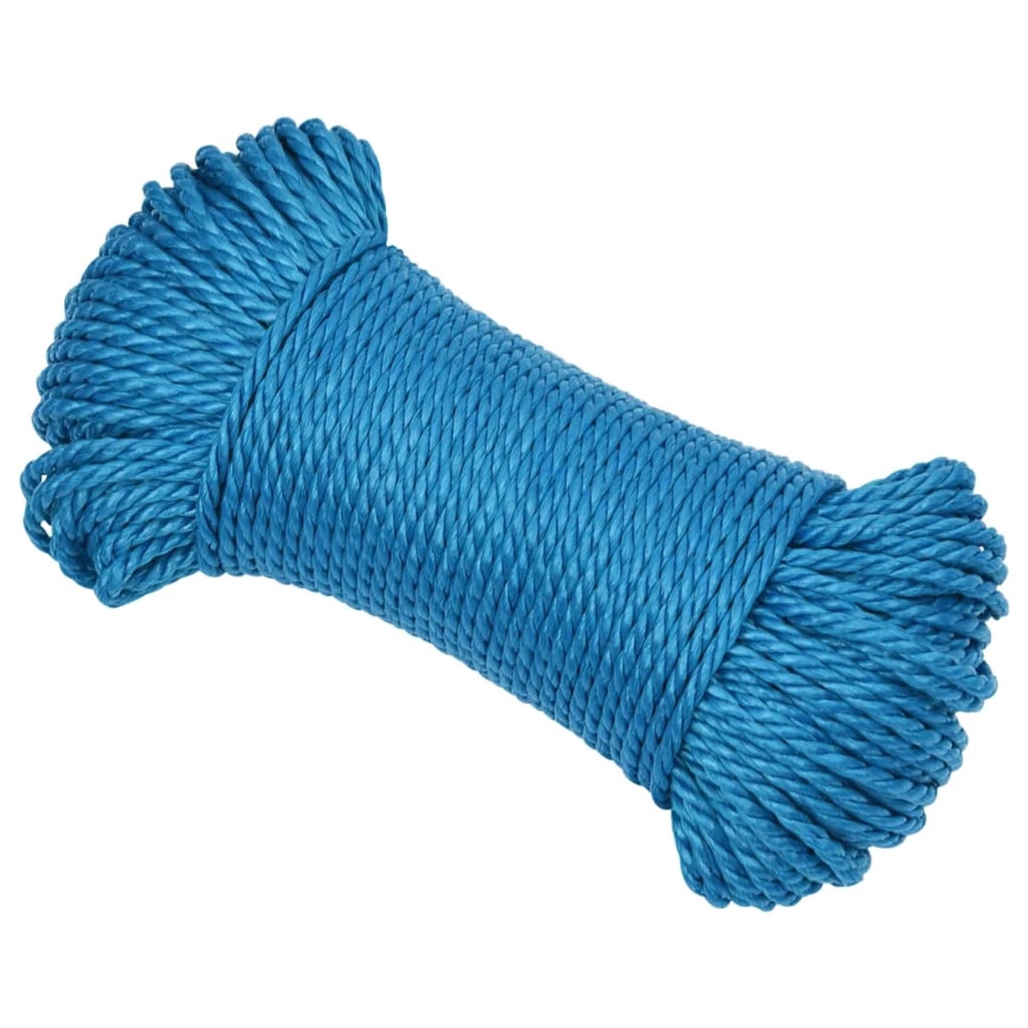 vidaXL Arbeitsseil Blau 3 mm 50 m Polypropylen 152958