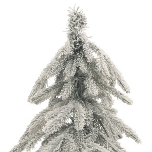 Beschneiter, künstlicher Weihnachtsbaum, 150 cm hoch. Ideal für die Weihnachtsdekoration.