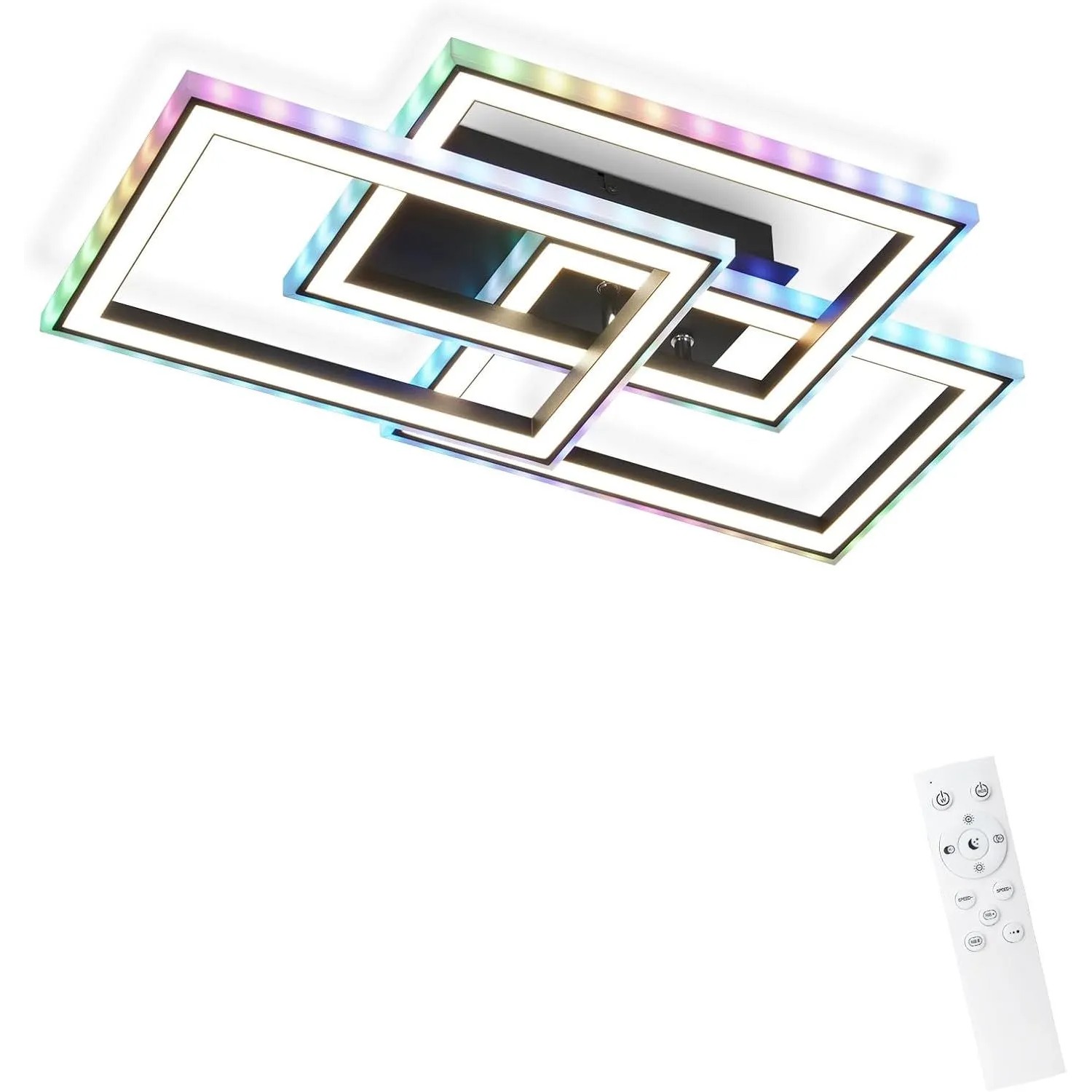 NETTLIFE LED Deckenleuchte aus Aluminium L54Schwarz