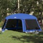 vidaXL Poolzelt mit Abnehmbarem Überzelt Netzwänden Azurblau 670x590cm 4100631_2