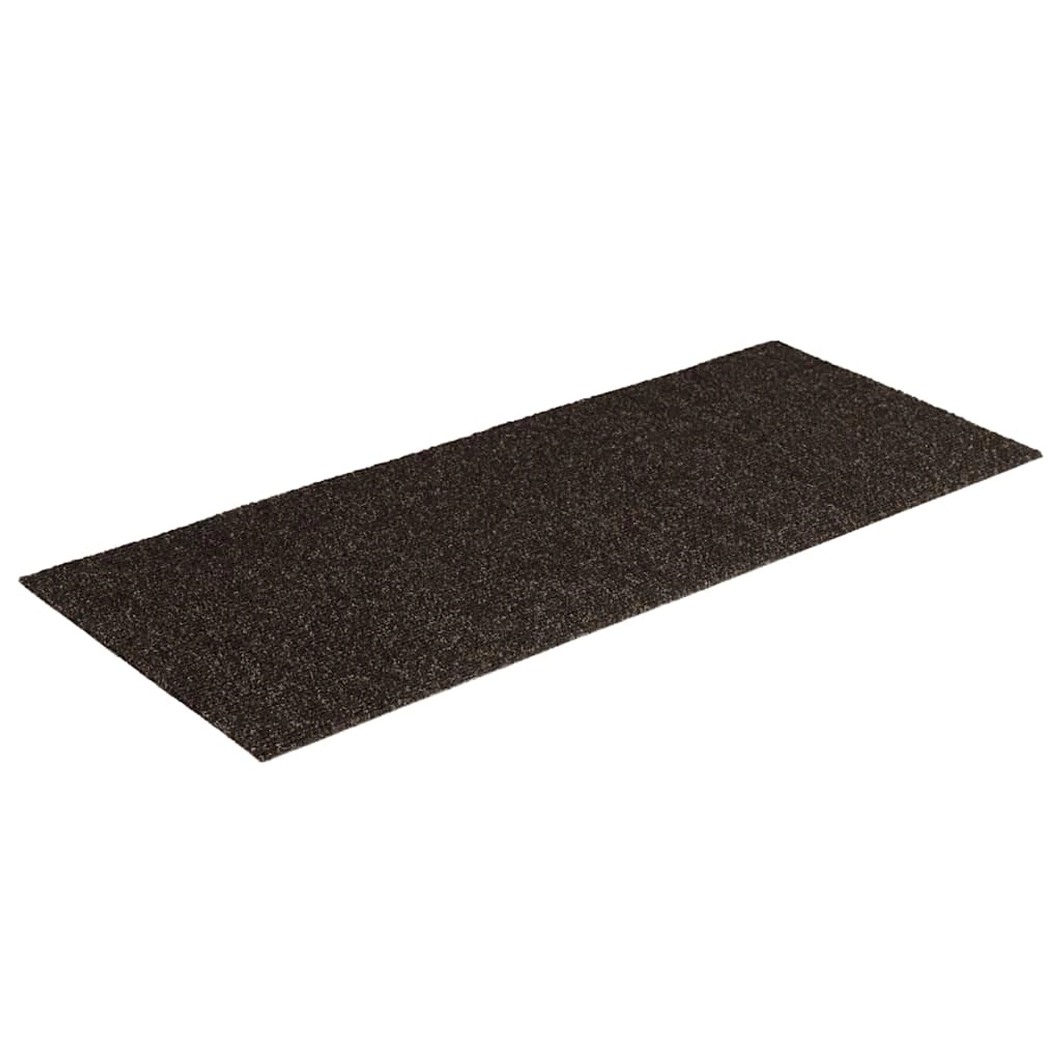 vidaXL Stufenmatten Selbstklebend 15 Stk 60x25 cm Dunkelbraun Rechteckig 326919