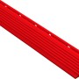 Rotes Florco Kunststoff-Seitenteil im 4er-Pack für 40x40 cm Klickfliesen.