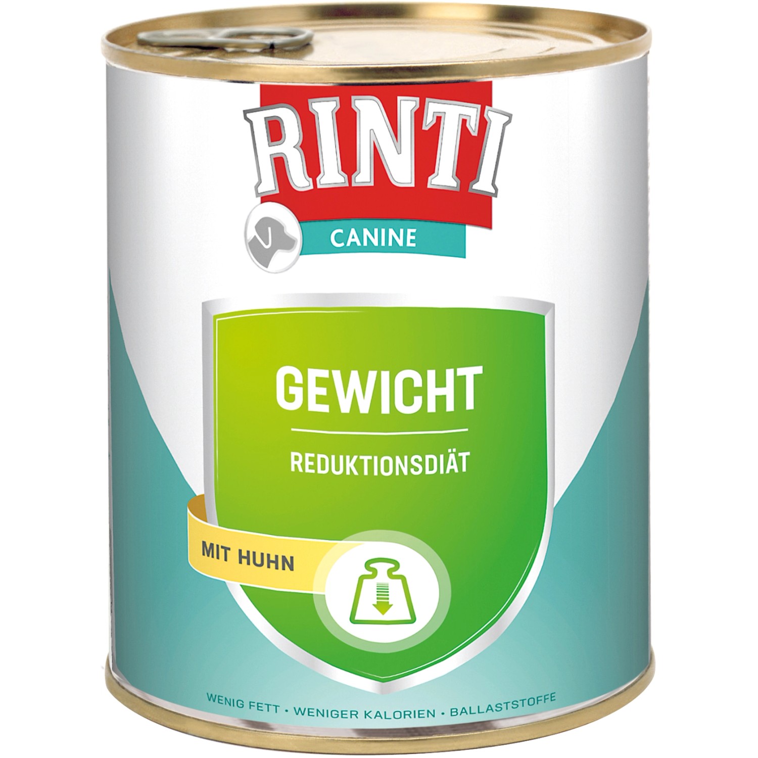 Rinti Hunde-Nassfutter Canine Gewicht Huhn 800 g