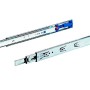 Hettich Kugelpräzisionsvollauszug 550 mm, Stahl chromatiert, mit Silent System für Schubkästen.