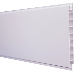 T & J Nut- und Federprofil Lightline, 17x200x2000 mm, für Sichtschutzzäune.