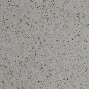 Floxxan Baumwollputz California 203, weiße Flüssigtapete mit Farbchips.