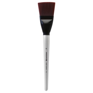 Daler-Rowney Graduate XL Pinsel, flach, steif, Größe 60, für Acryl- und Ölfarben.