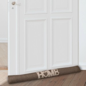 Beautissu Tuuli HE Zugluftstopper 8x100cm Braun 2tlg