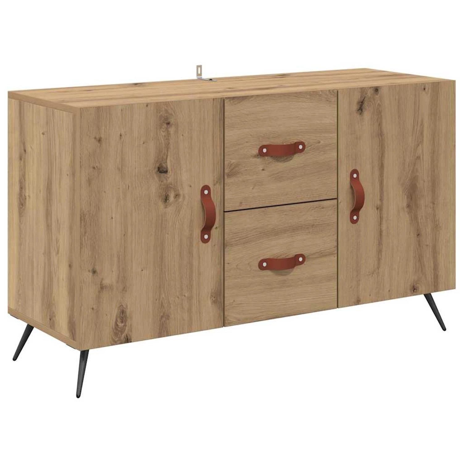 vidaXL Sideboard Artisan-Eiche 100 x 36 x 60 cm Holzwerkstoff 882452