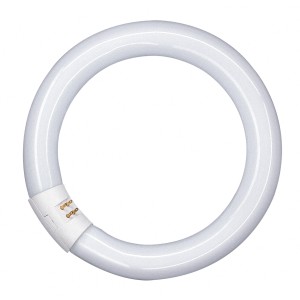 Osram G10q Leuchtstofflampe, 32W, Neutralweiß, runde Form für Küchen- und Eingangsbeleuchtung.