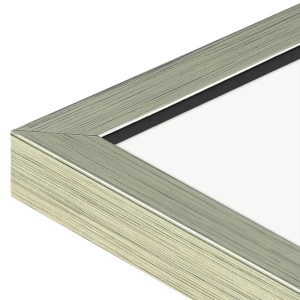 Detailansicht: Goldener WANDStyle Galerierahmen für 3 Fotos (10x15 cm).