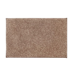 Floordirekt Badematte Nasa Waschbar Verstärkte Kanten Braun 60 x 150 cm