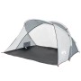 vidaXL Strandzelt 2 Personen Grau Pop-Up Wasserdicht 4004160
