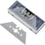 wolfcraft Trapezklingen, 10 Stück, 61mm, in Aufbewahrungsbox. Ersatzklingen für Messer.