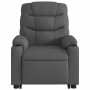 vidaXL Relaxsessel mit Aufstehhilfe Elektrisch Dunkelgrau Stoff 3206664_9