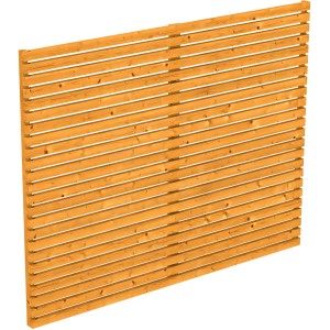 Skan Holz Seitenwand Rhombus, 230x160 cm, Fichte Eiche hell, für Carport Zubehör.