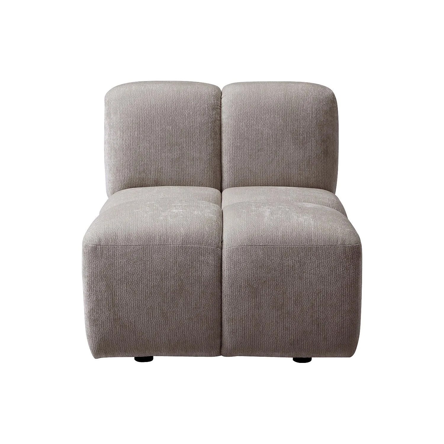 Vente-unique Sessel Mit Gerader Rückenlehne Carlivi Taupe 78 cm