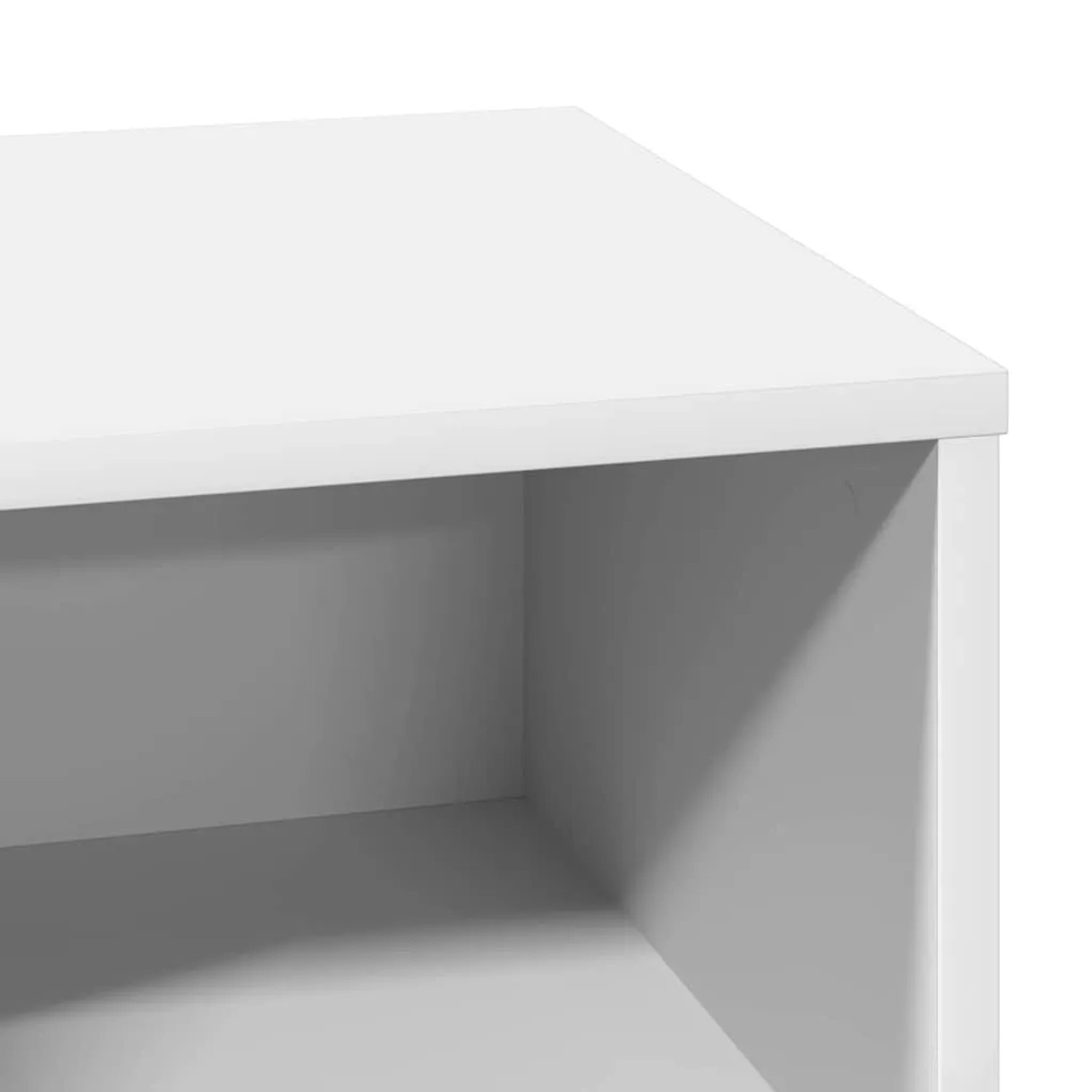 vidaXL Nachttisch mit Schubladen Weiß 50 x 34,5 x 50 cm Holzwerkstoff 869578_7