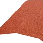 Easypan Firstkappe, Metall beschiefert, rot, 810 mm. Firstelement für Metalldachpfannen.