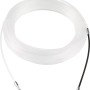 Transparente PVC-Einziehspirale, 15 m, zum Durchziehen von Kabeln in Leerrohren.