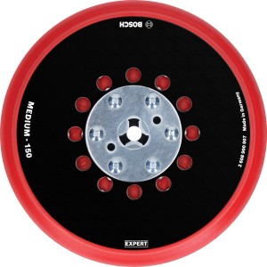Bosch Expert Multiloch Universalstützteller, Ø 150 mm, Zubehör für Winkelschleifer.