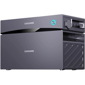 SUNSHARE Glory All-in-One Balkonkraftwerk mit 1,5 kWh Speicher.
