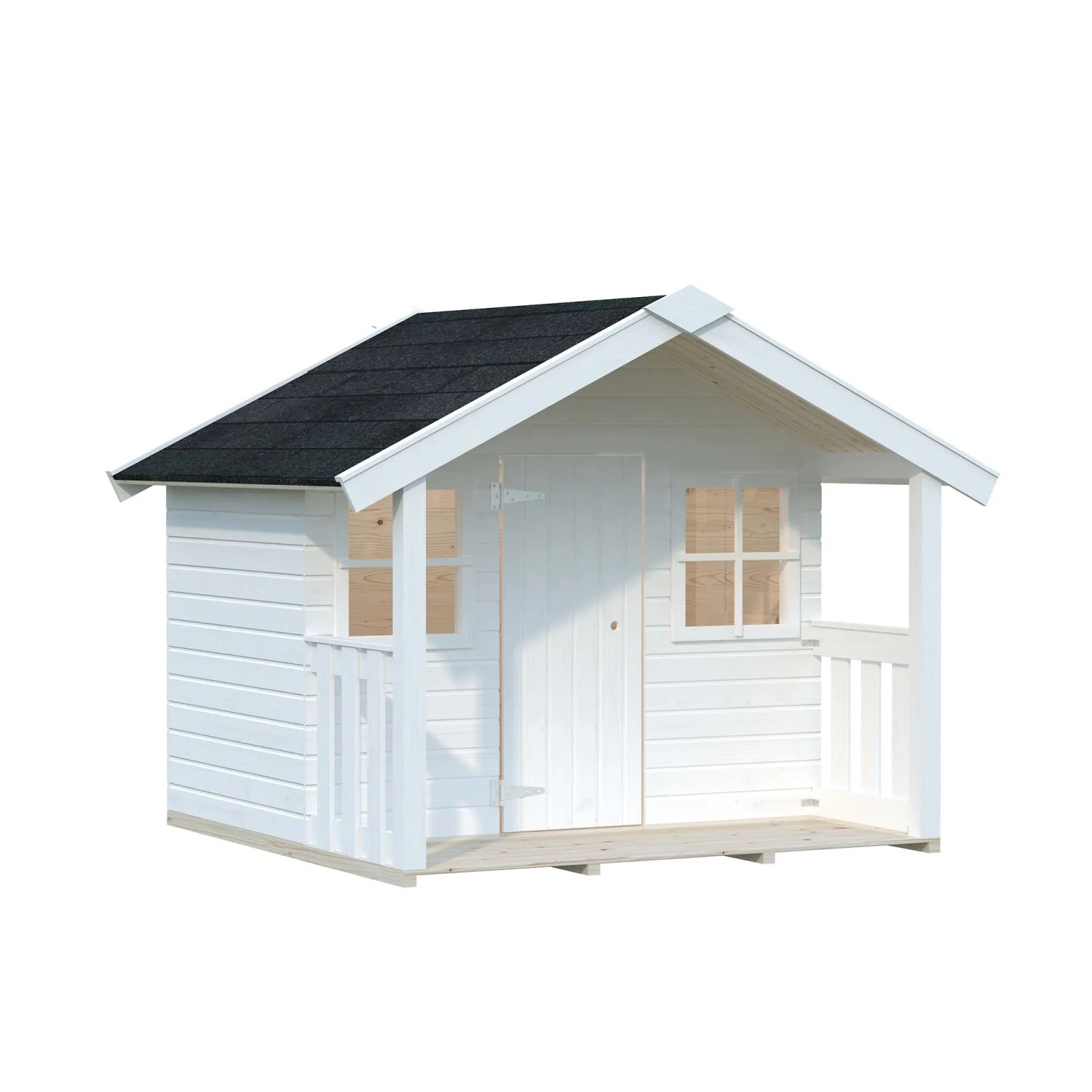 Palmako Spielhaus Felix Weiß 1,9 m2 Lackiert