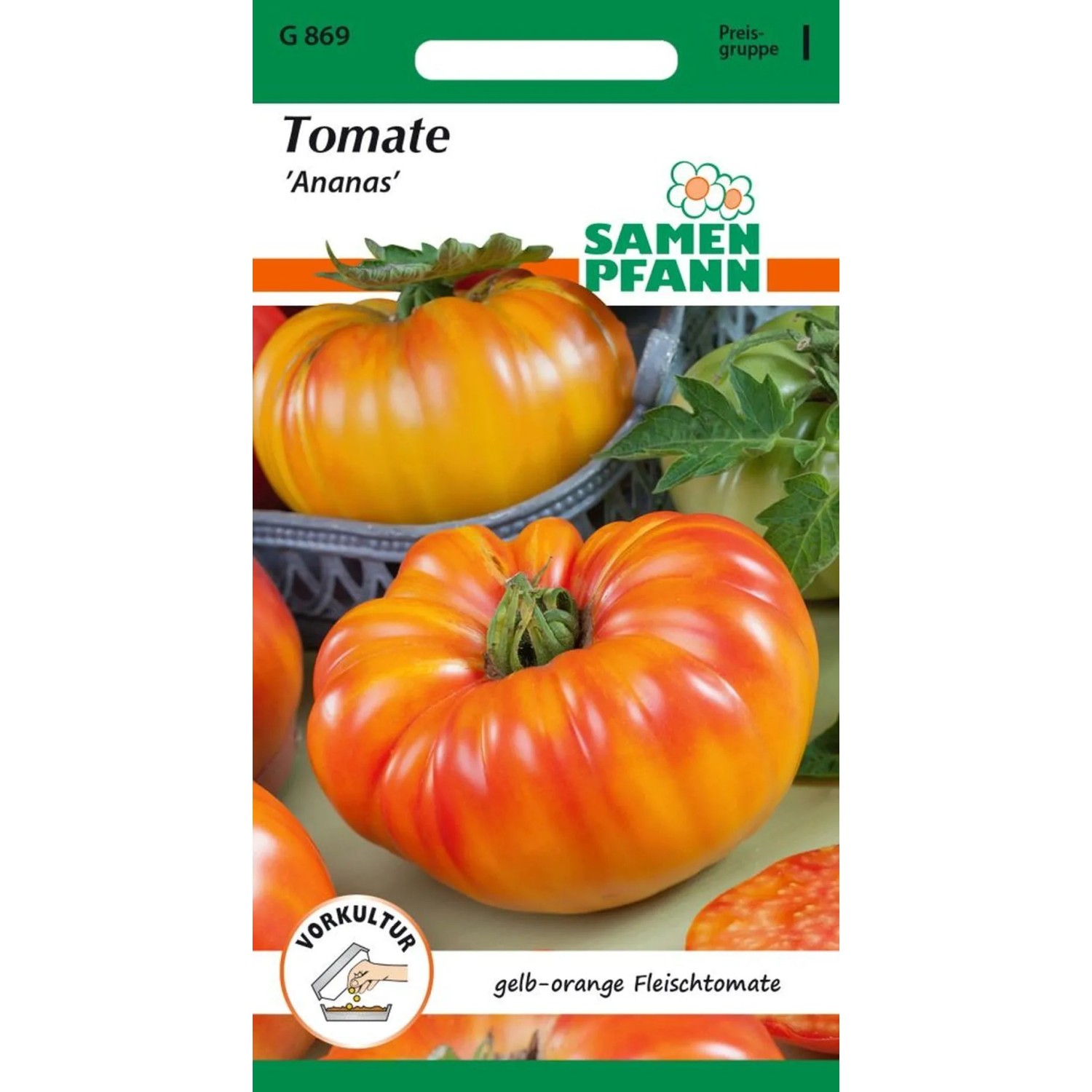 SAMEN PFANN Fleischtomate Ananas