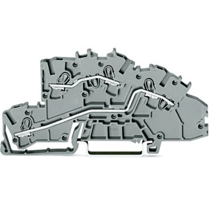 Wago Installationsetagenklemme L/L, 4mm², für sichere Verbindungen im Elektroinstallationsbereich.