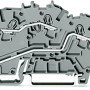 Wago Installationsetagenklemme L/L, 4mm², für sichere Verbindungen im Elektroinstallationsbereich.