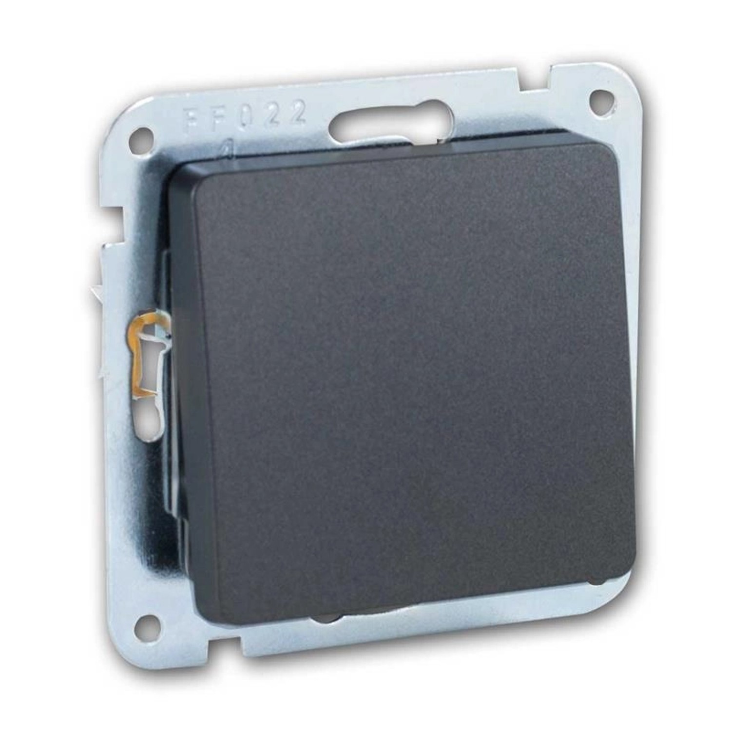 ChiliTec MILOS Wechsel Schalter Anthrazit ohne Rahmen UP