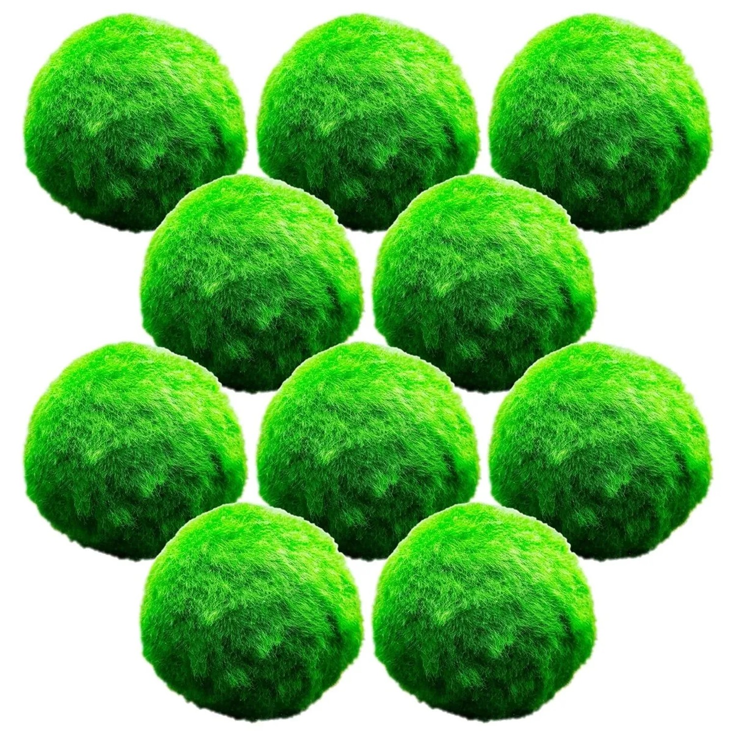 Vdvelde Marimo Moosbälle   10 Stück   Cladophora Aegagropila   5 Cm   Gegen Algen