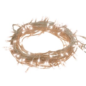 vidaXL LED-Lichterkette mit 400 LEDs Warmweiß 40 m PVC 343230